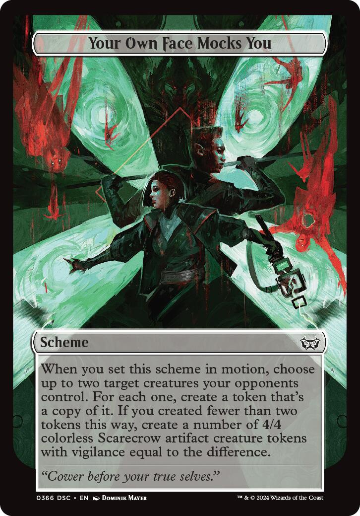 Your Own Face Mocks You (Full Art) [A:DSC - 366]