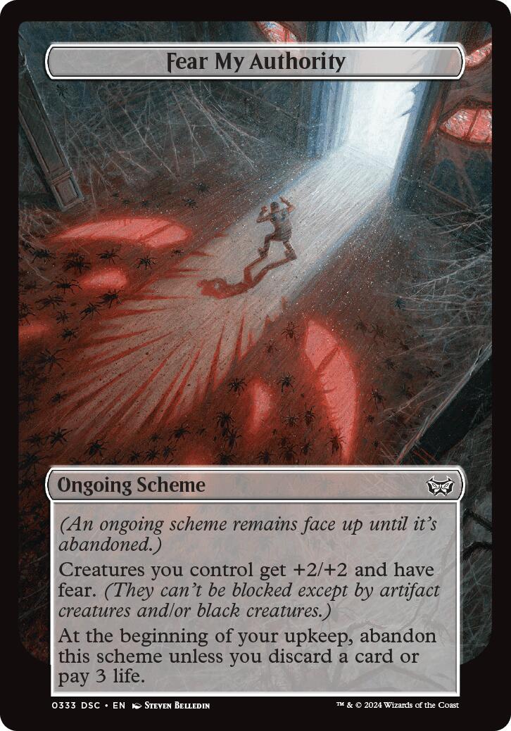 Fear My Authority (Full Art) [A:DSC - 333]