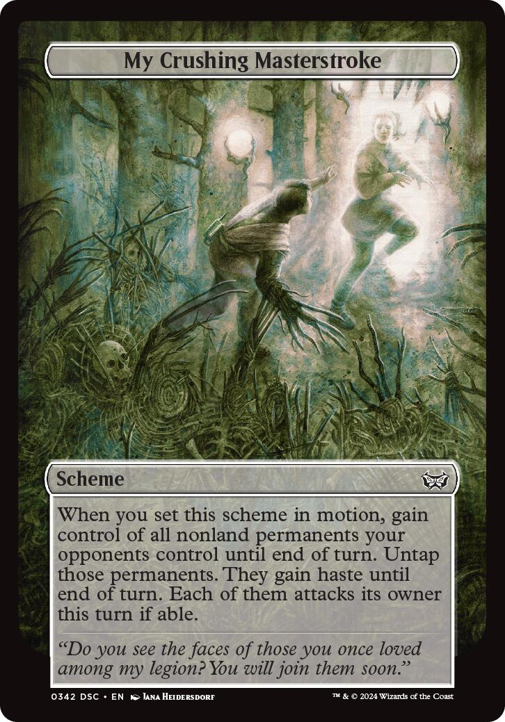 My Crushing Masterstroke (Full Art) [A:DSC - 342]