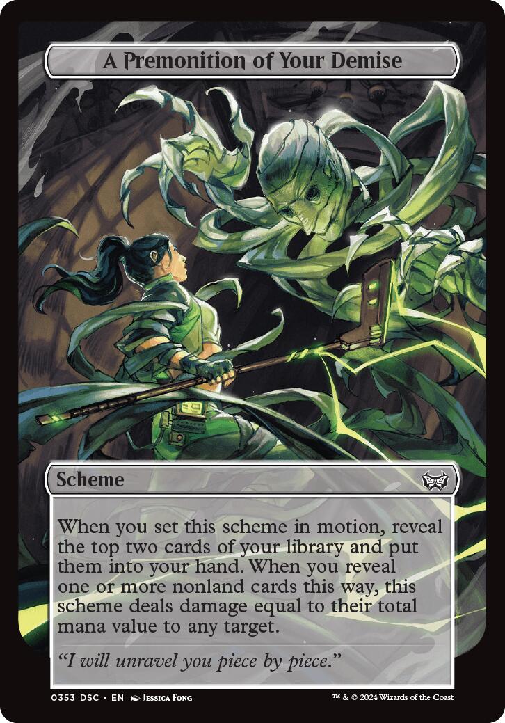 A Premonition of Your Demise (Full Art) [A:DSC - 353]