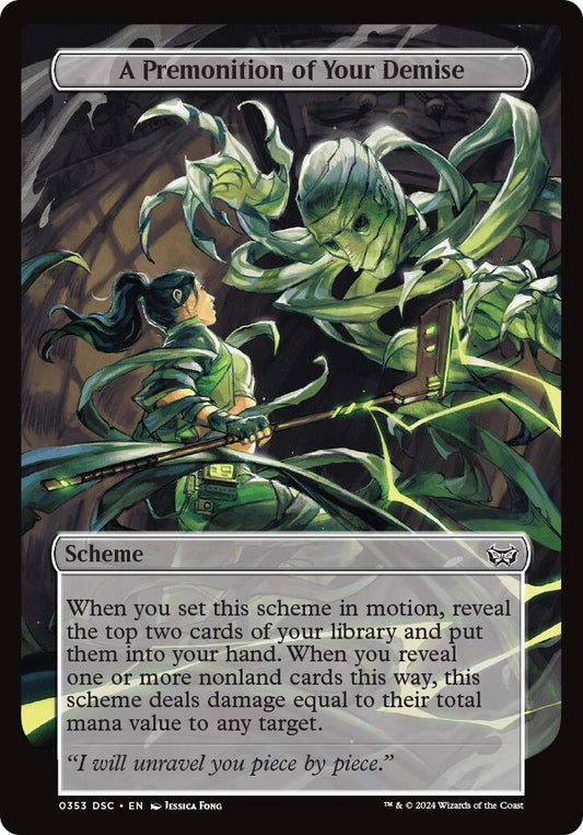 A Premonition of Your Demise (Full Art) [A:DSC - 353]
