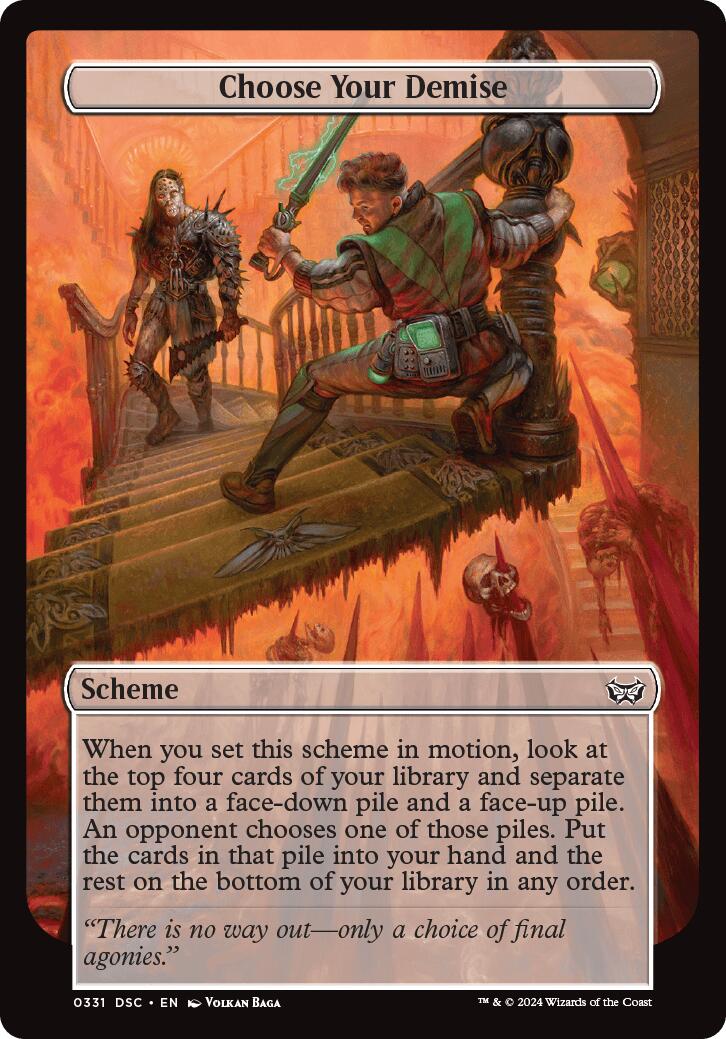Choose Your Demise (Full Art) [A:DSC - 331]