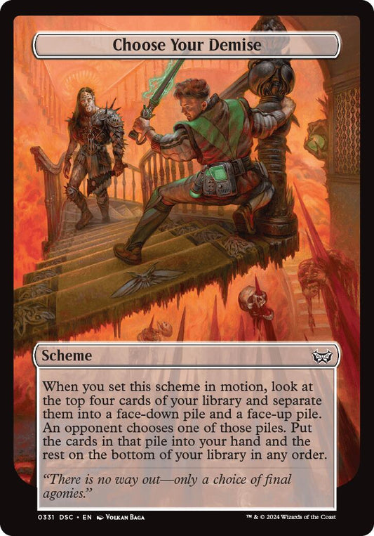 Choose Your Demise (Full Art) [A:DSC - 331]