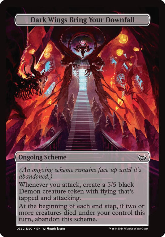 Dark Wings Bring Your Downfall (Full Art) [A:DSC - 332]