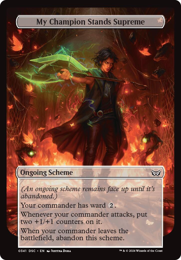My Champion Stands Supreme (Full Art) [A:DSC - 341]