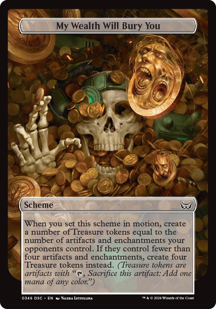 My Wealth Will Bury You (Full Art) [A:DSC - 346]