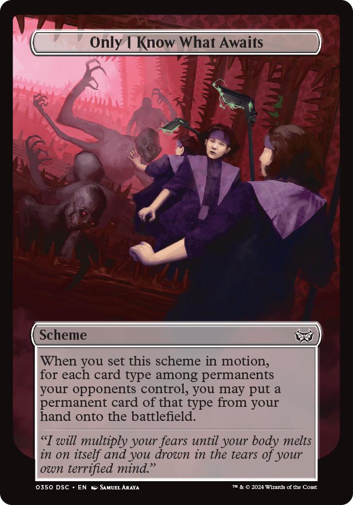 Only I Know What Awaits (Full Art) [A:DSC - 350]