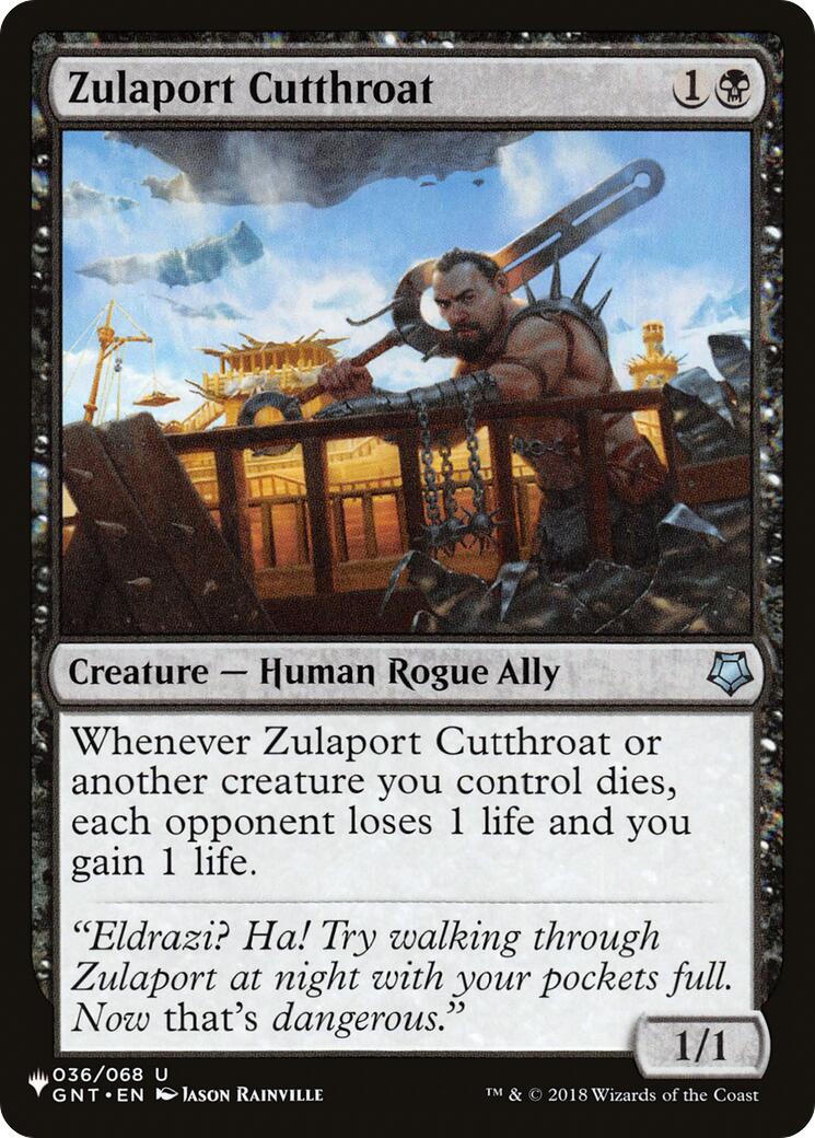 Zulaport Cutthroat [LIST - 036/068]