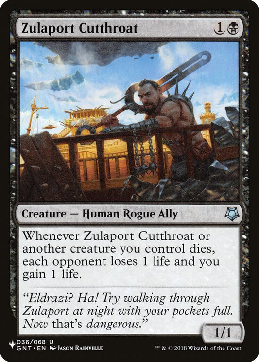 Zulaport Cutthroat [LIST - 036/068]
