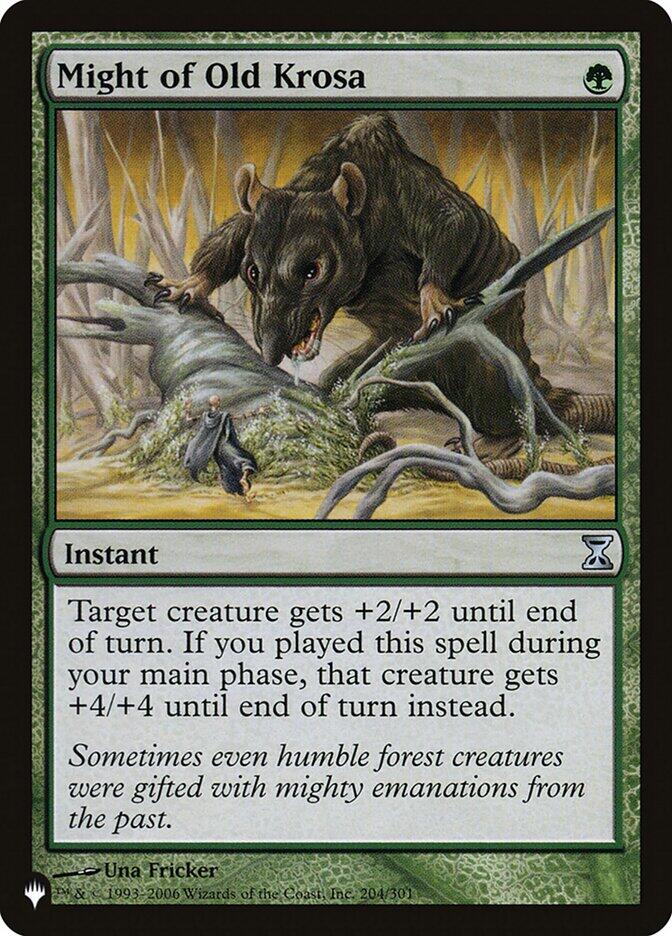 Might of Old Krosa [LIST - 204/301]