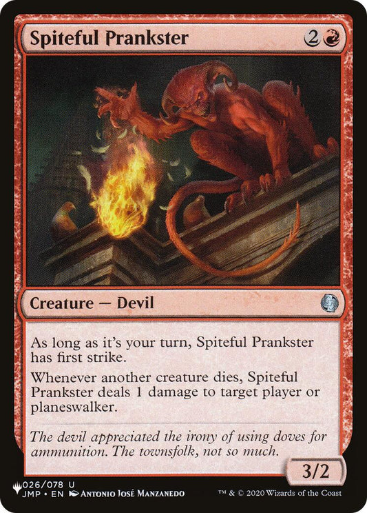 Spiteful Prankster [LIST - 026/078]