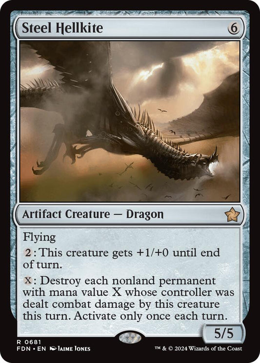 Steel Hellkite [FDN - 681]