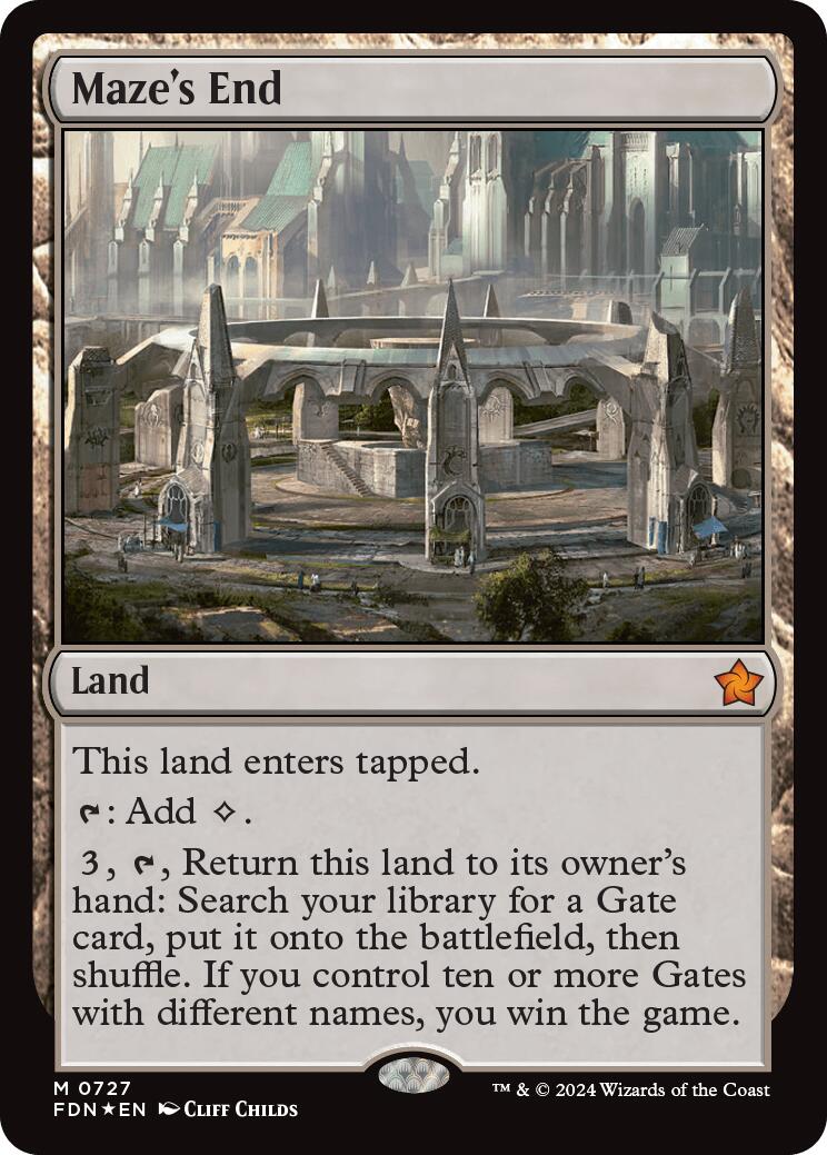 Maze's End