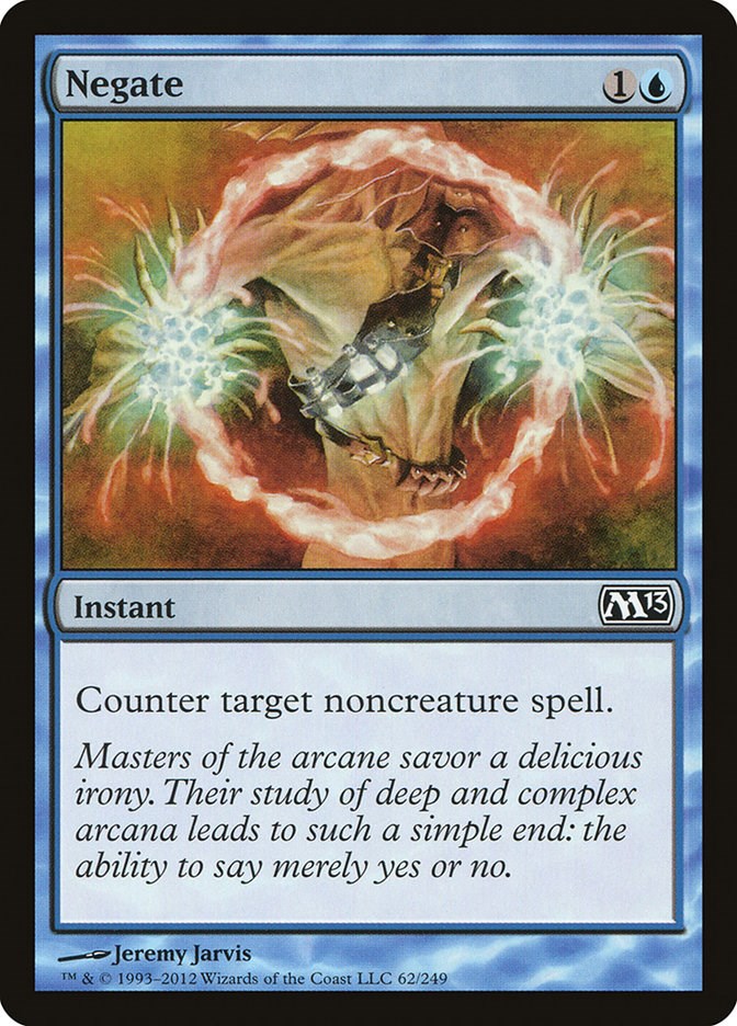 Negate [M13 - 62]