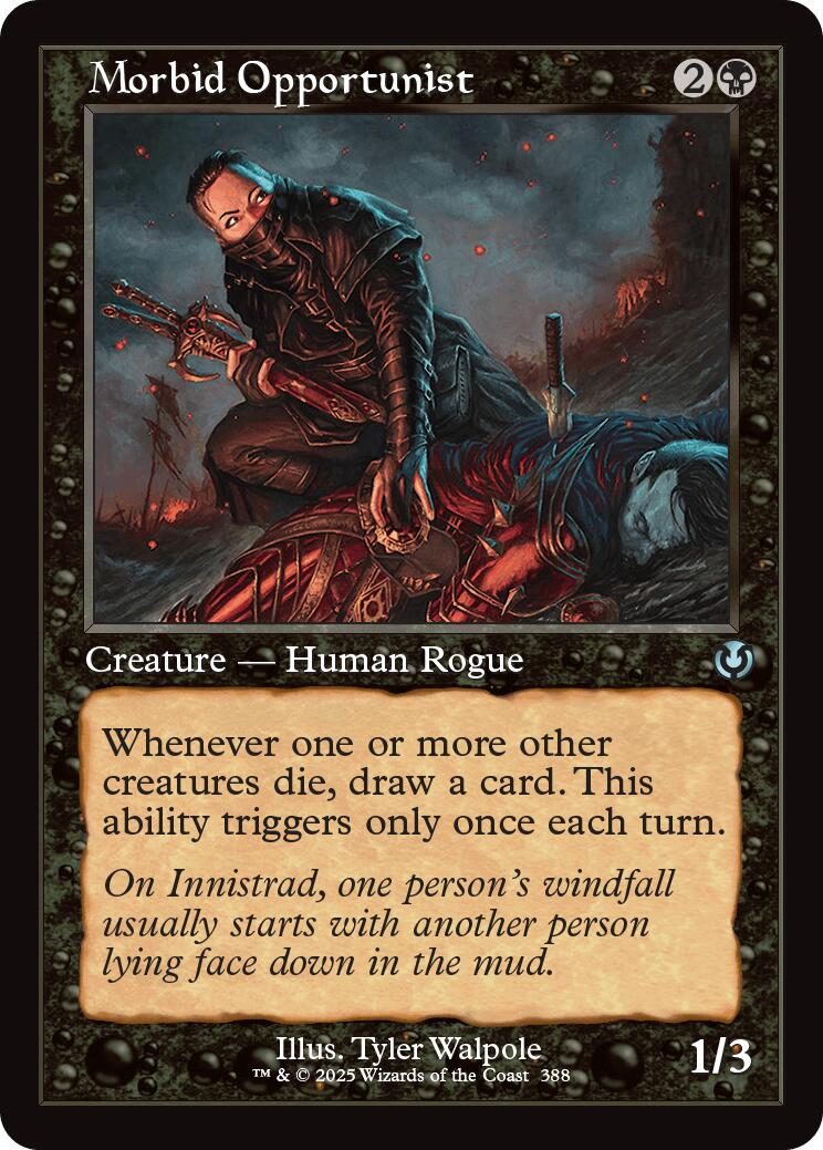 Morbid Opportunist (Retro Frame)