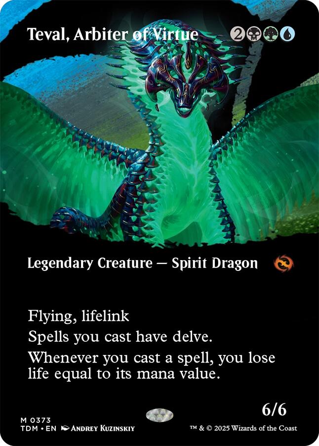 Teval, Arbiter of Virtue (Borderless) [TDM - 373]