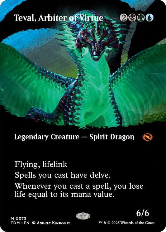 Teval, Arbiter of Virtue (Borderless) [TDM - 373]