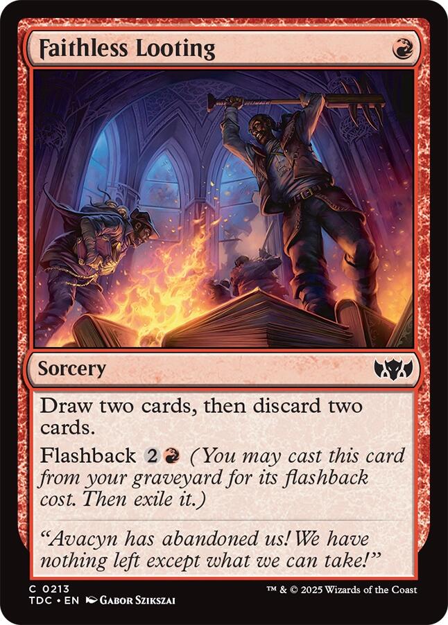 Faithless Looting [TDC - 213]