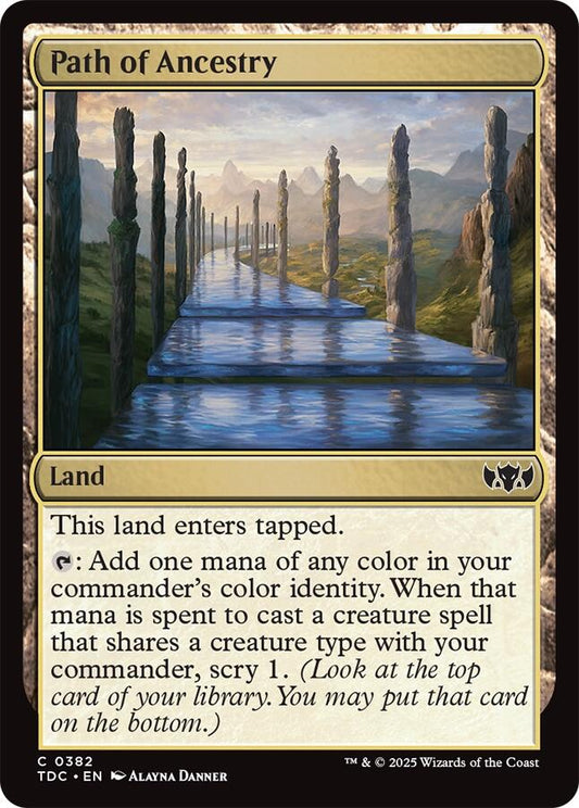 Path of Ancestry [TDC - 382]