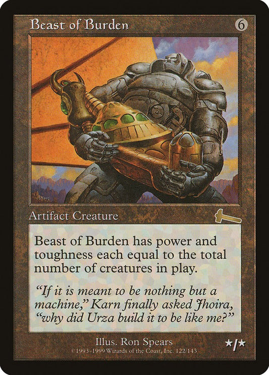 Beast of Burden [ULG - 122]