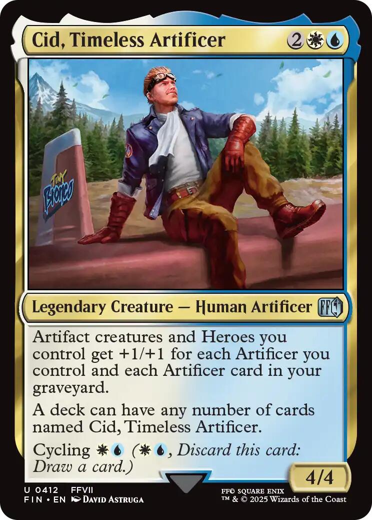 Cid, Timeless Artificer (0412) [FIN - 412]