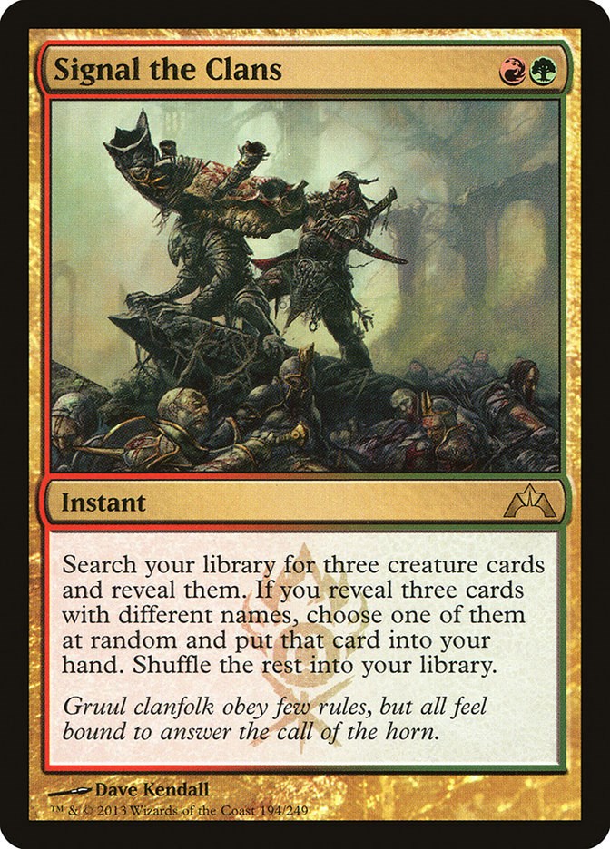 Signal the Clans [GTC - 194]