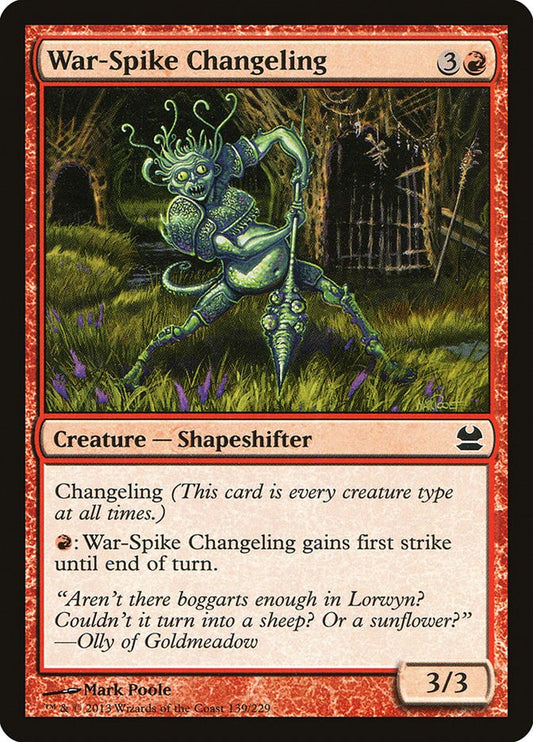 War-Spike Changeling [MMA - 139]