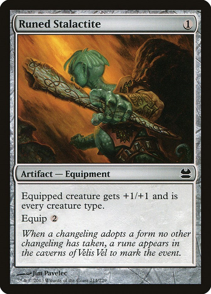 Runed Stalactite [MMA - 214]