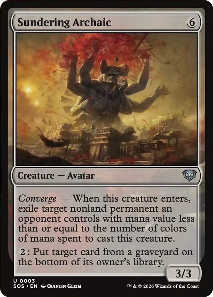 Sundering Archaic