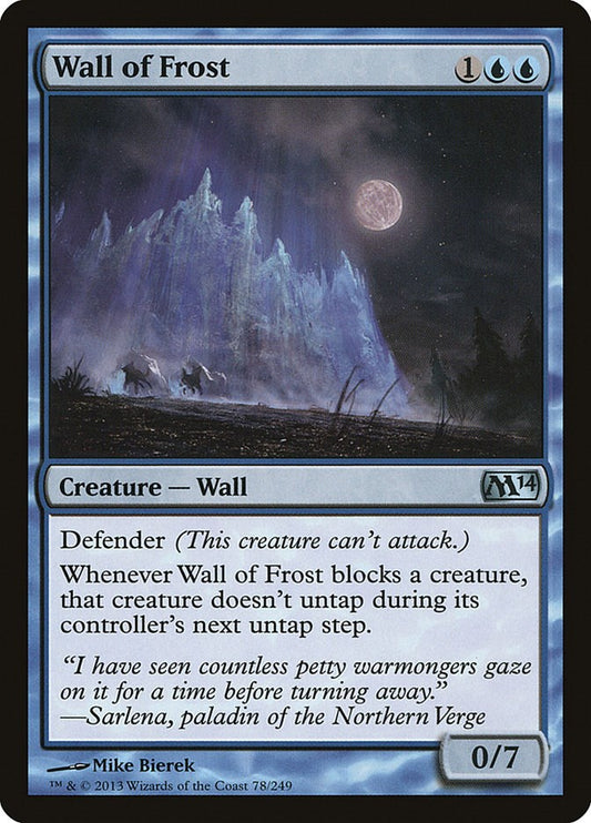 Wall of Frost [78]