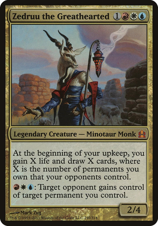 Zedruu the Greathearted (Commander) [OVER - N/A]