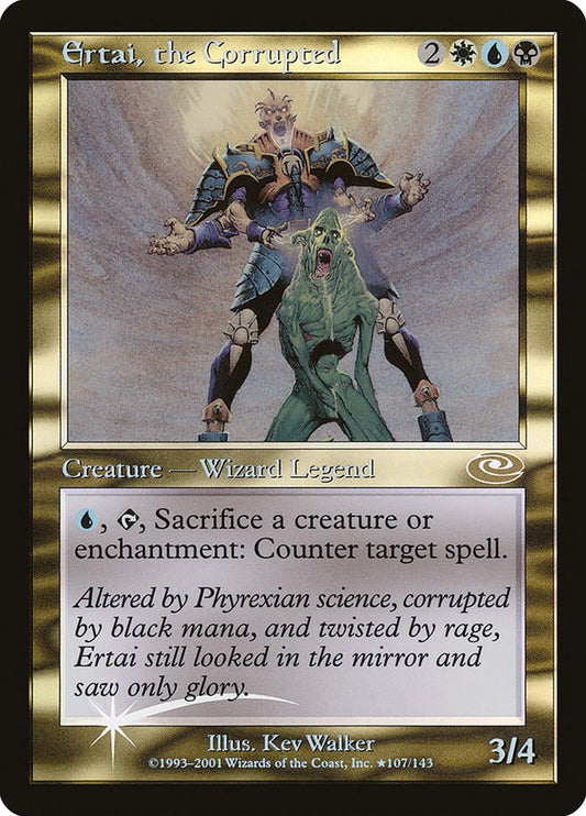 Ertai, the Corrupted (Alt. Art Foil) [PLS - 107]