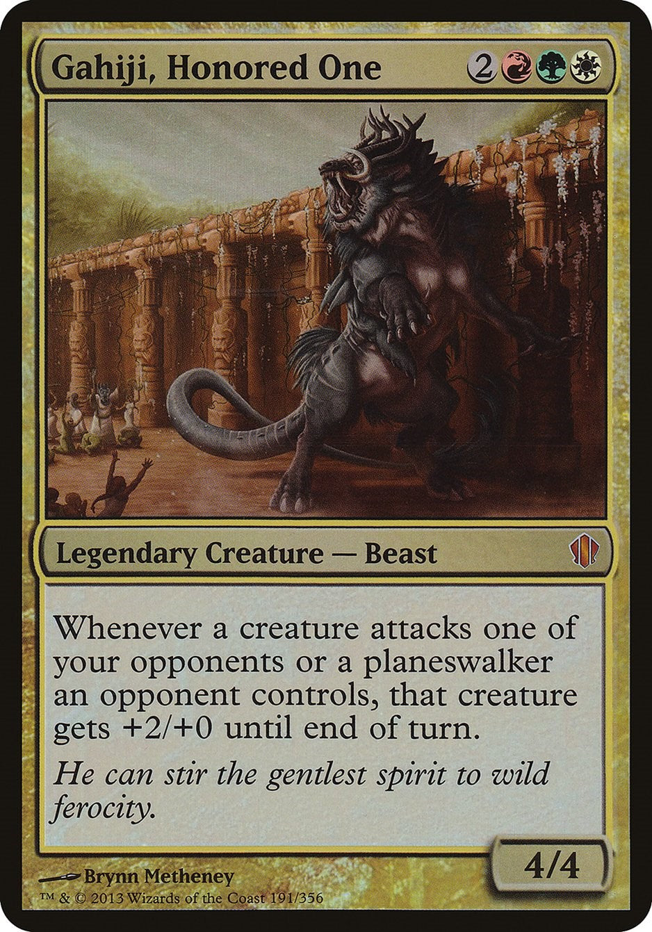 Gahiji, Honored One (Commander 2013) [OVER - 191]