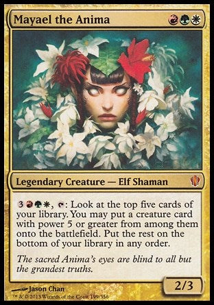 Mayael the Anima (Commander 2013) [OVER - 199]