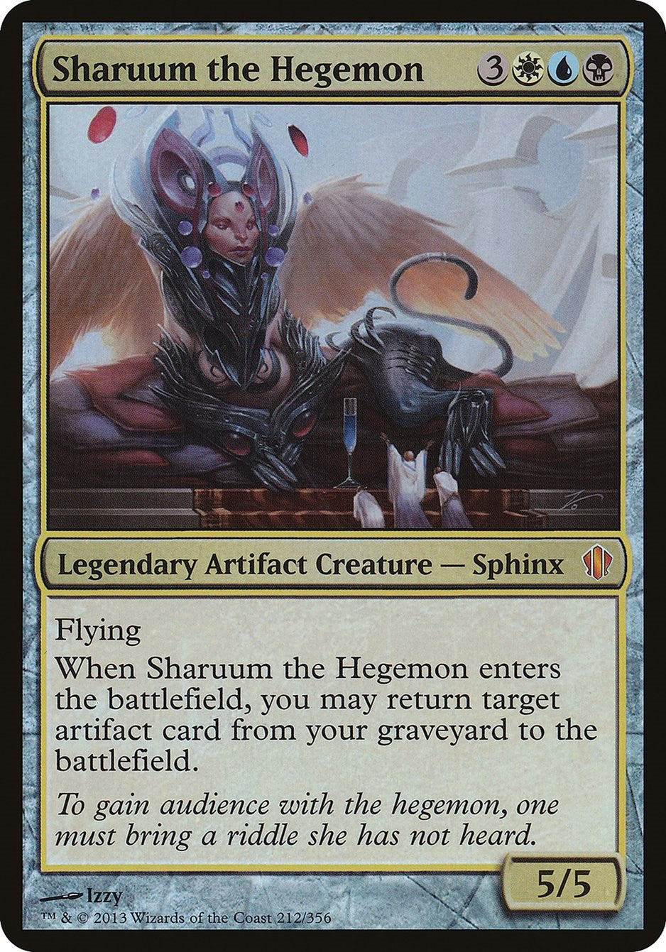 Sharuum the Hegemon (Commander 2013) [OVER - 212]
