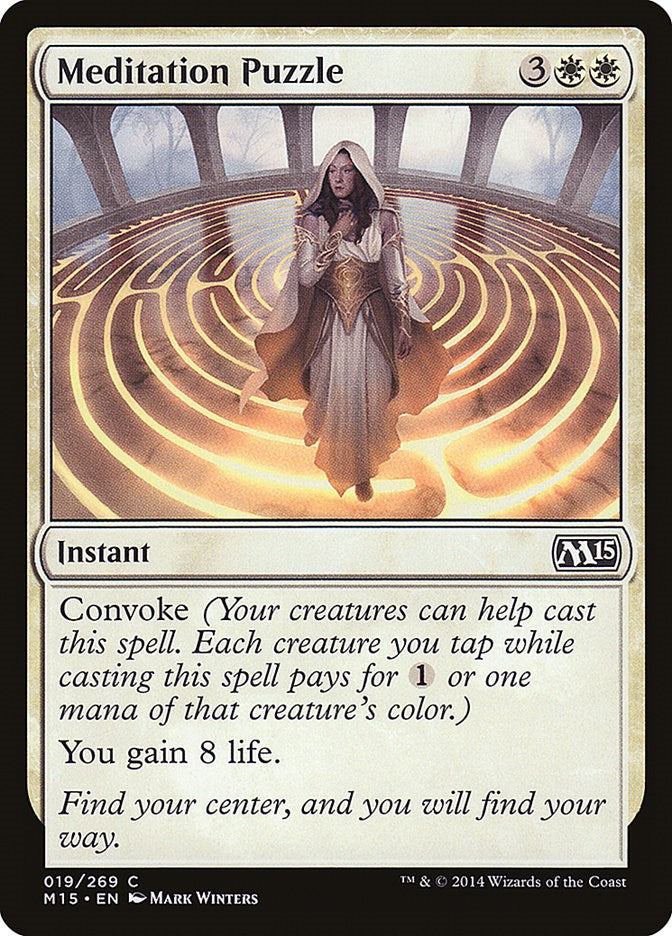 Meditation Puzzle [M15 - 19]