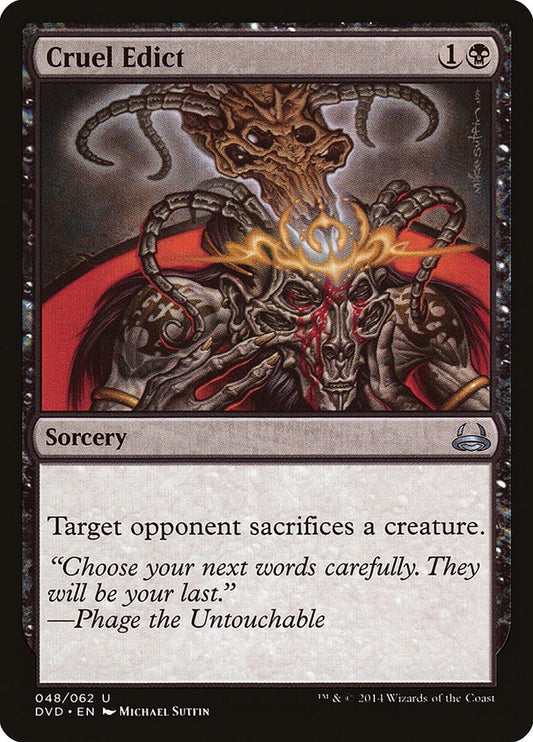 Cruel Edict [DD3 - 48]