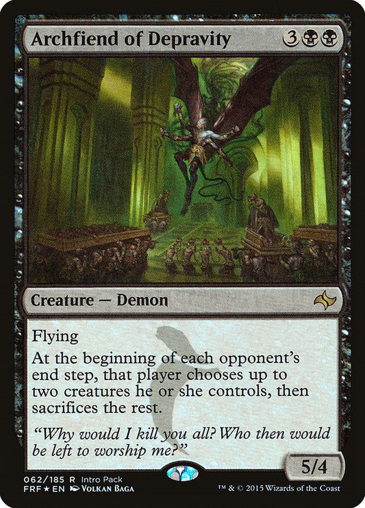 Archfiend of Depravity [UMP - 62]