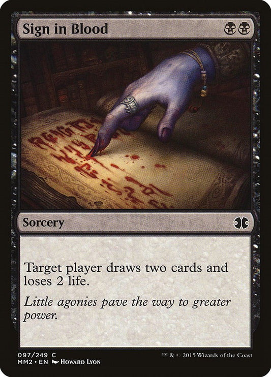 Sign in Blood [MM2 - 97]