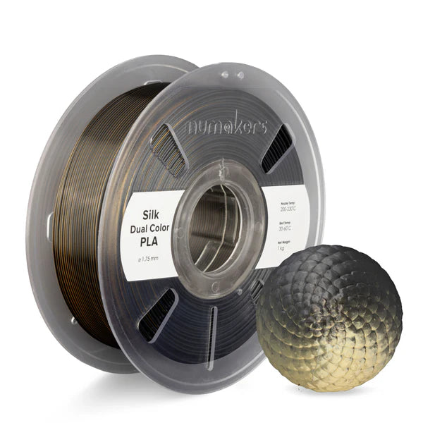 Numakers Filament - Tri-Color Silk PLA