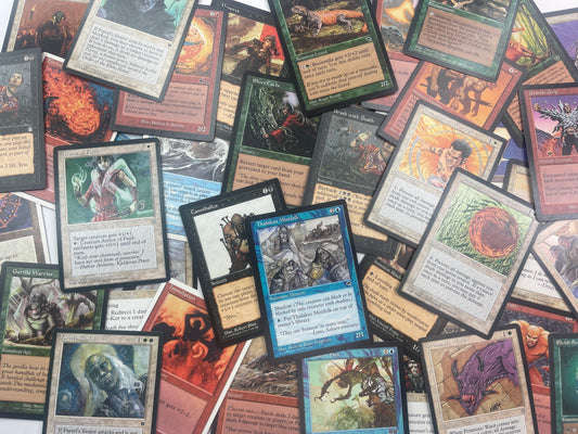 1000 Vintage Old Border MTG Cards Common & Uncommons