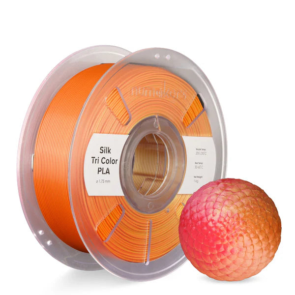Numakers Filament - Tri-Color Silk PLA
