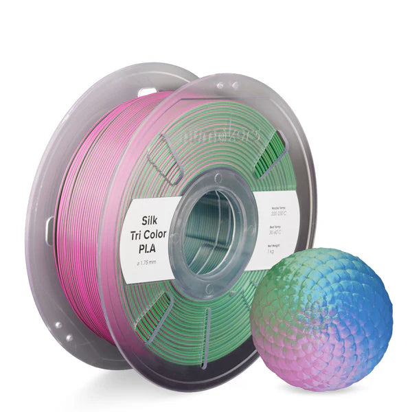 Numakers Filament - Tri-Color Silk PLA