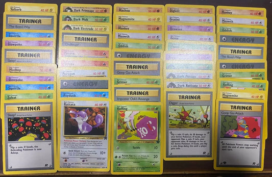 50 Random Team Rocket Cards - Pokémon