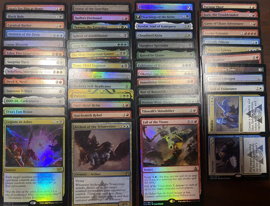 50 Random Foil Rare Cards  - MTG