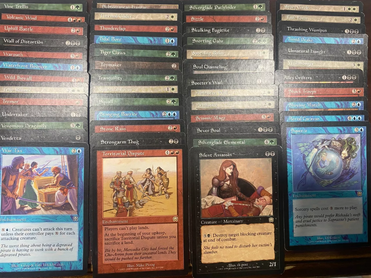 50 Random Mercadian Masques Cards - MTG