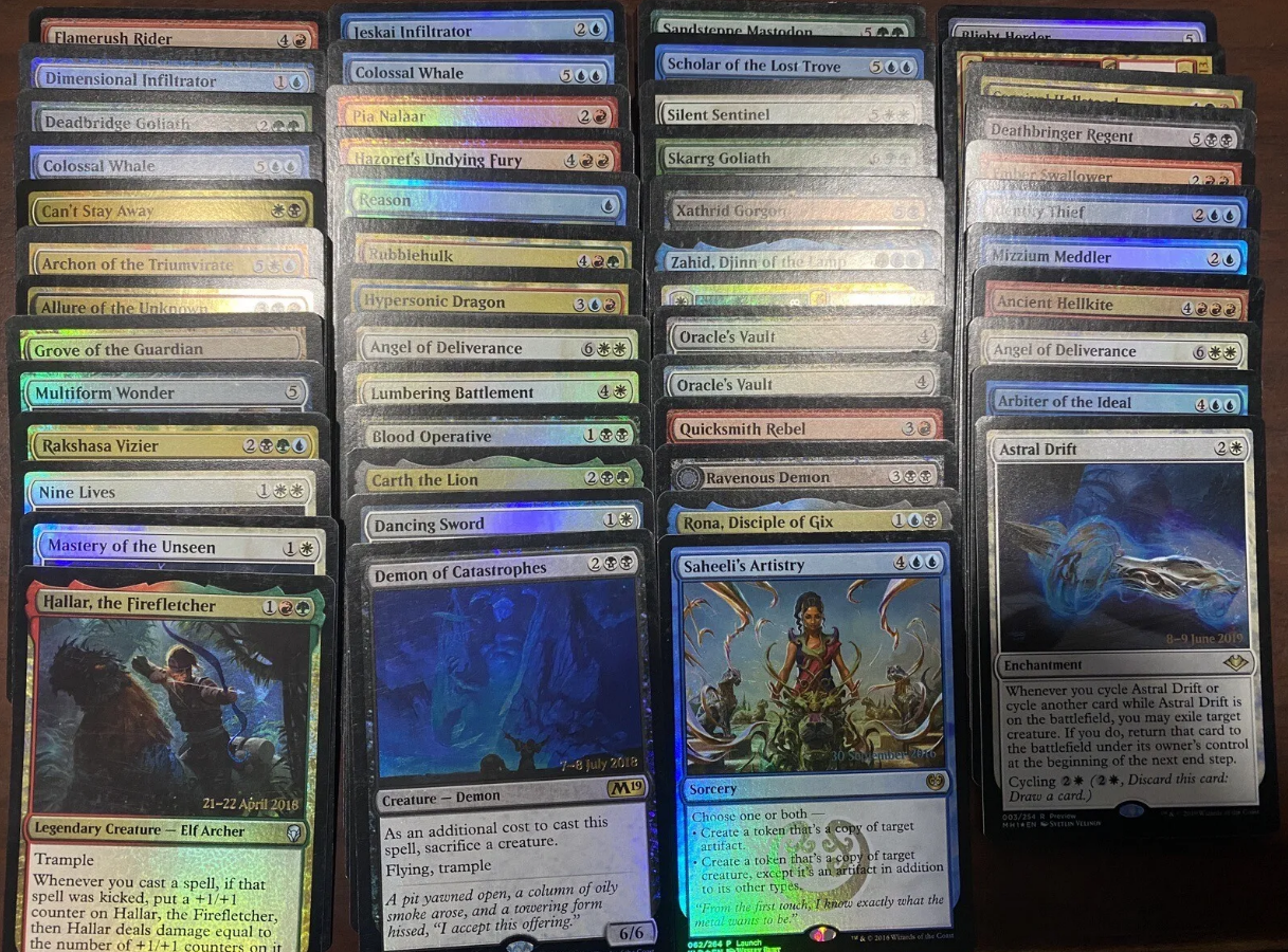 50 Random Prerelease / Release Promo Cards - MTG