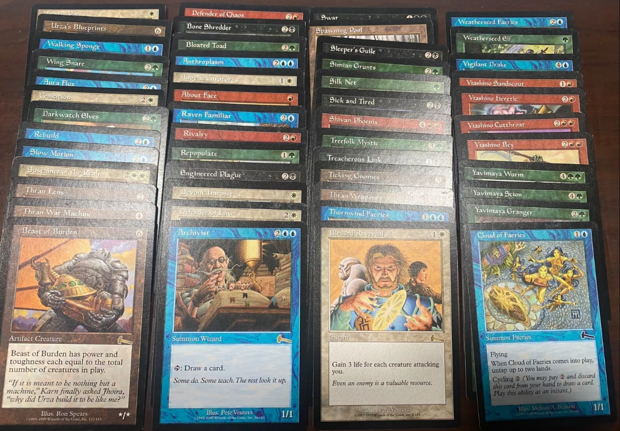 50 Random Urza's Legacy Cards - MTG